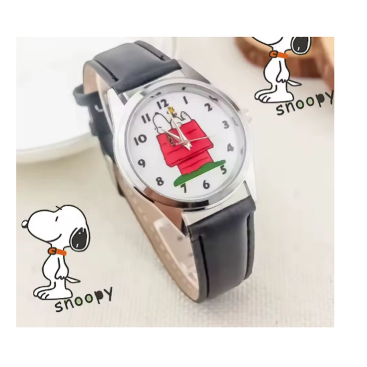 SNOOPY - Bello Reloj Minimalista Snoopy