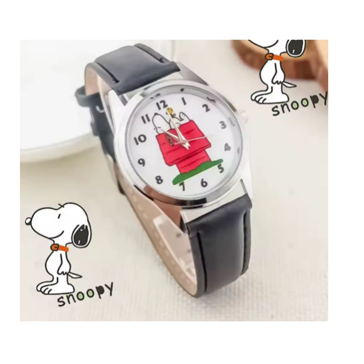 SNOOPY - Bello Reloj Minimalista Snoopy