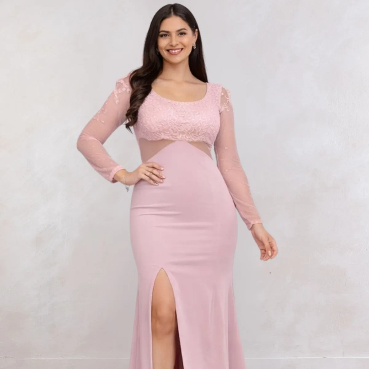 GENERICO - Vestido Largo elegante Katty Moda Mujer