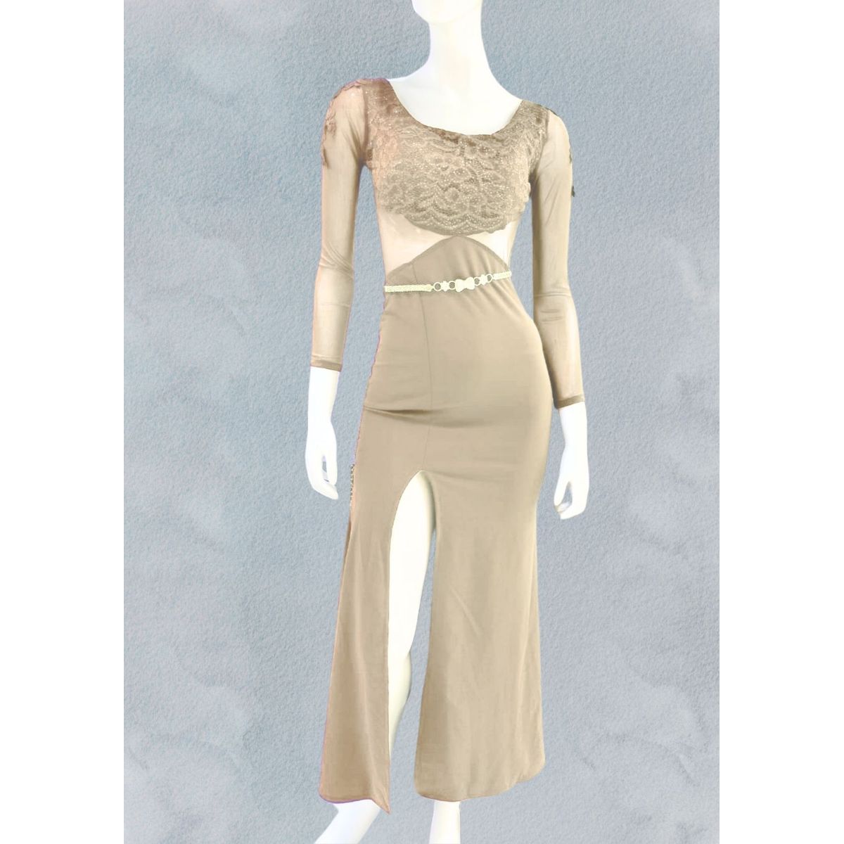 GENERICO - Vestido Largo elegante Katty Moda Mujer