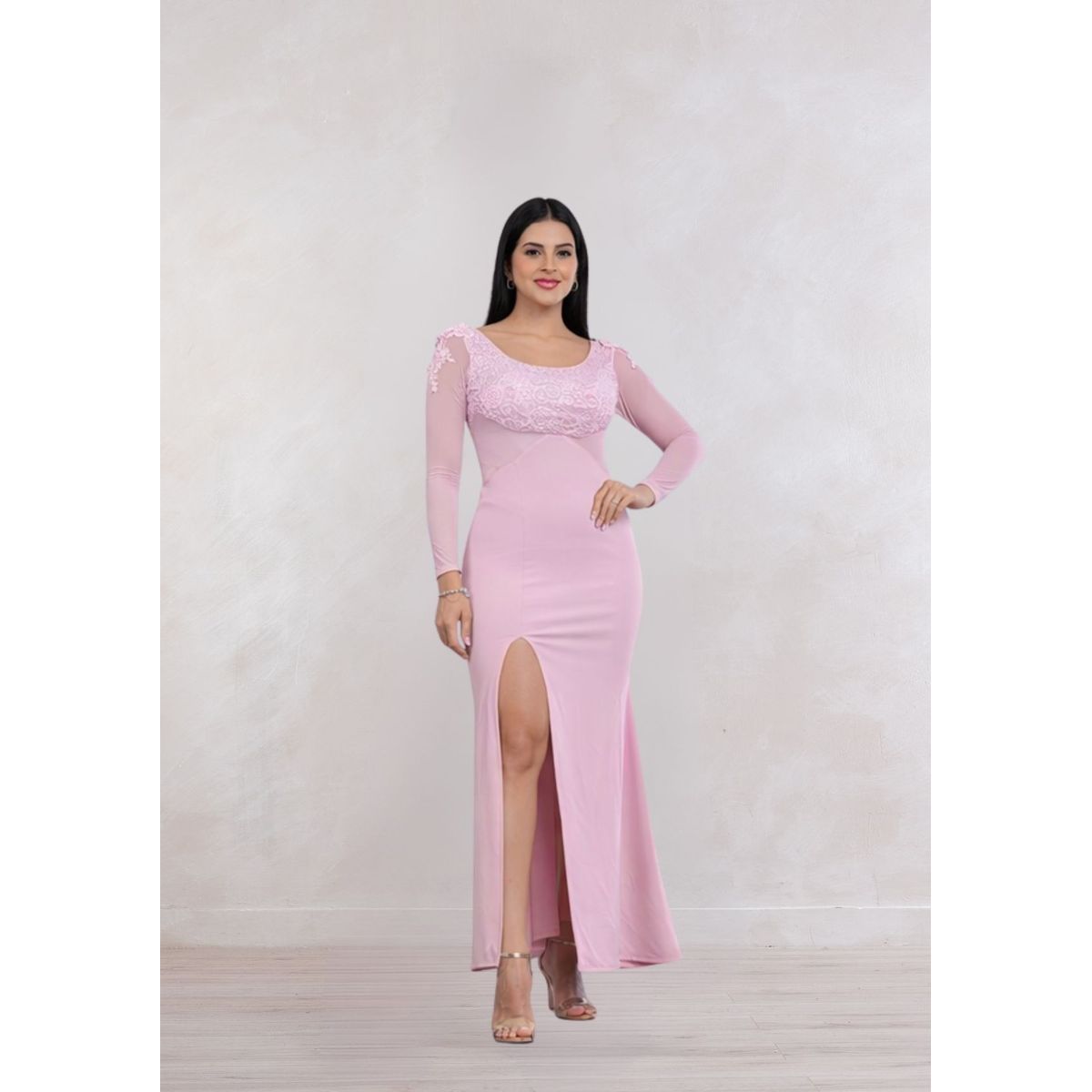 GENERICO - Vestido Largo elegante Katty Moda Mujer