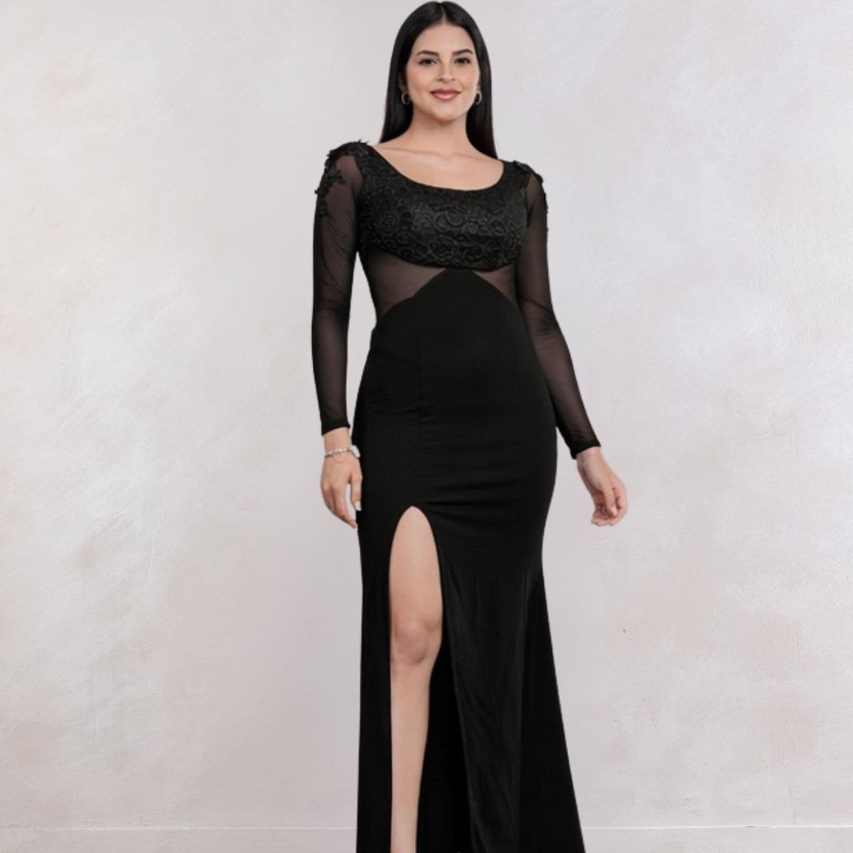 GENERICO - Vestido Largo elegante Katty Moda Mujer