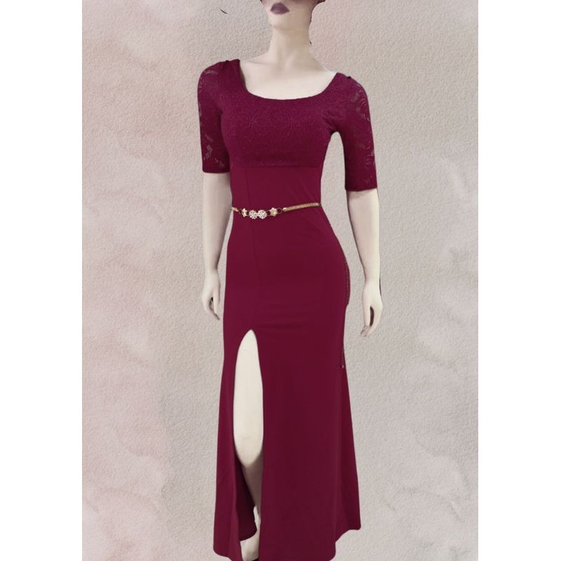 GENERICO - Vestido Largo Elegante Anna Moda Mujer