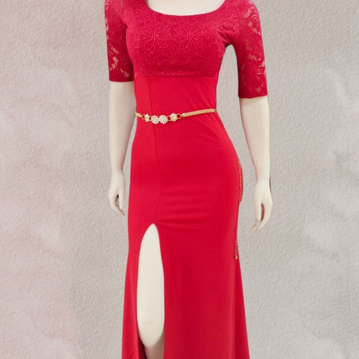 GENERICO - Vestido Largo Elegante Anna Moda Mujer