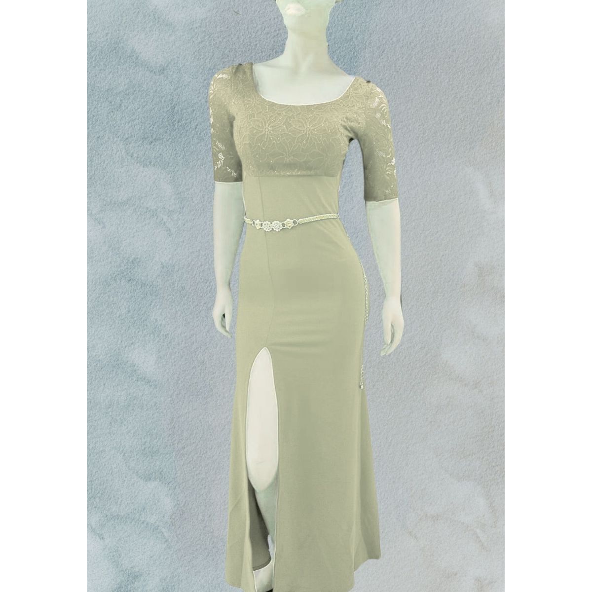 GENERICO - Vestido Largo Elegante Anna Moda Mujer