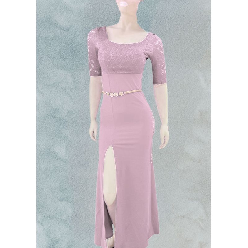 GENERICO - Vestido Largo Elegante Anna Moda Mujer