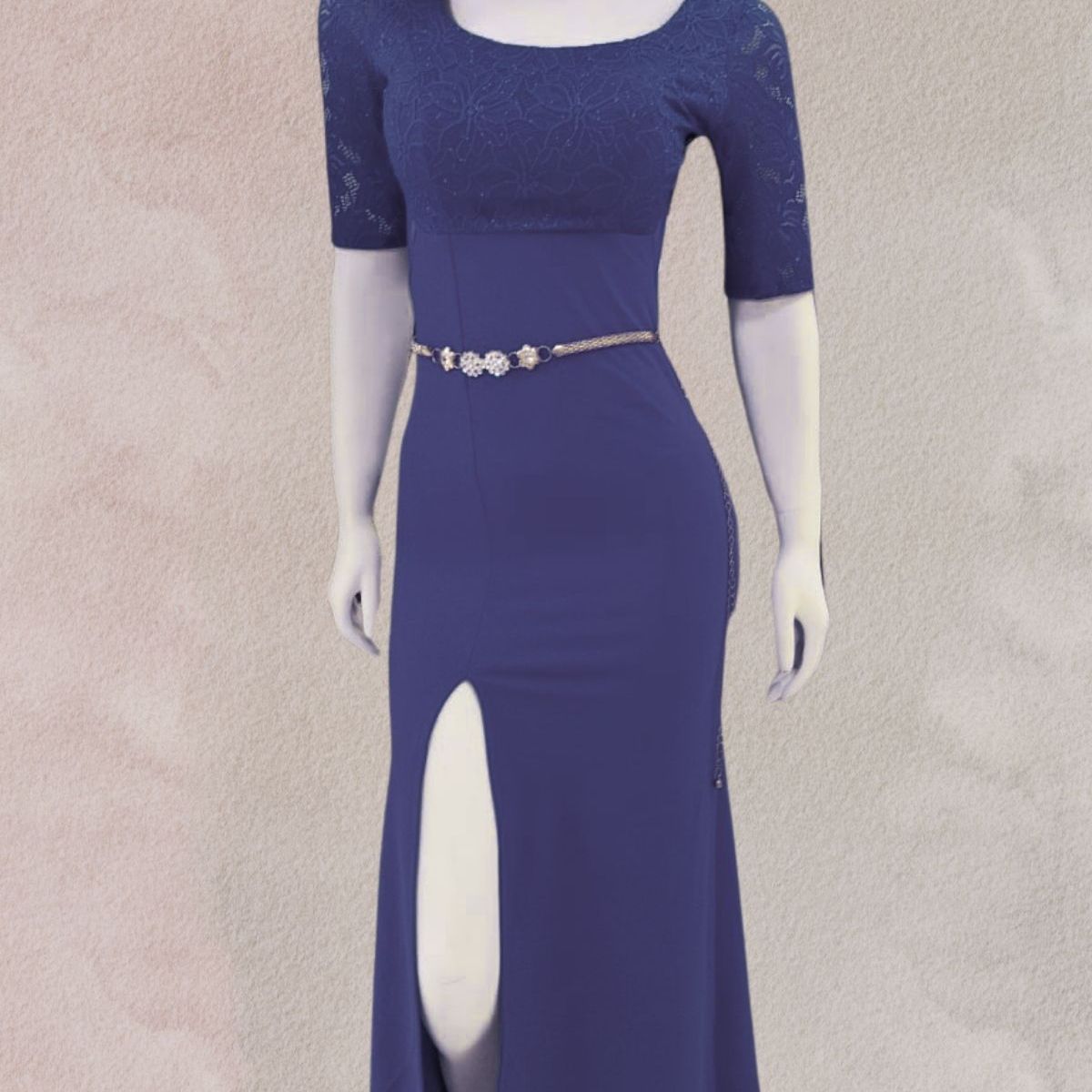 GENERICO - Vestido Largo Elegante Anna Moda Mujer