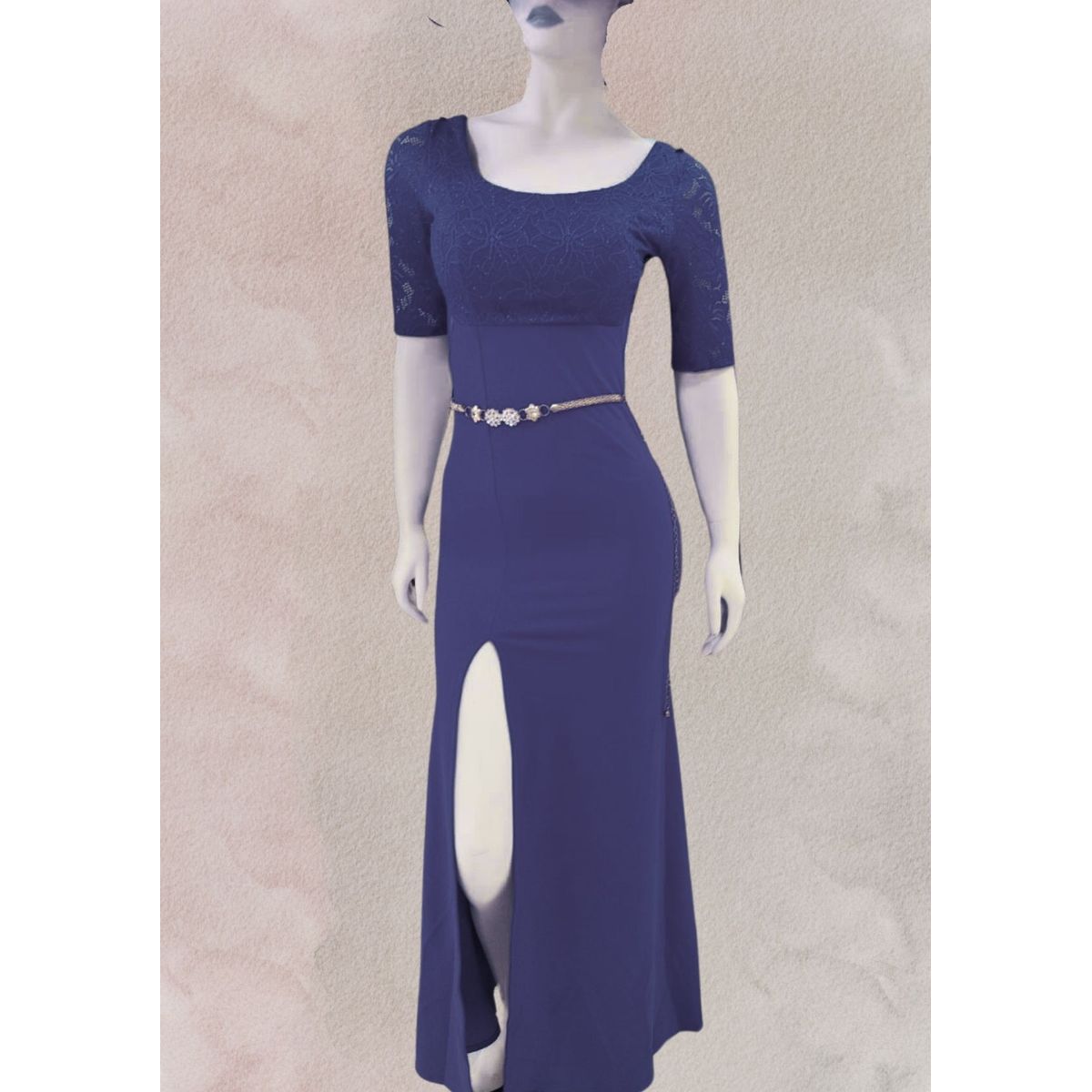 GENERICO - Vestido Largo Elegante Anna Moda Mujer