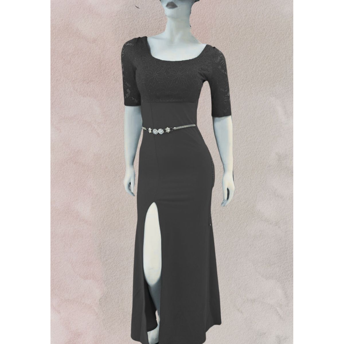 GENERICO - Vestido Largo Elegante Anna Moda Mujer