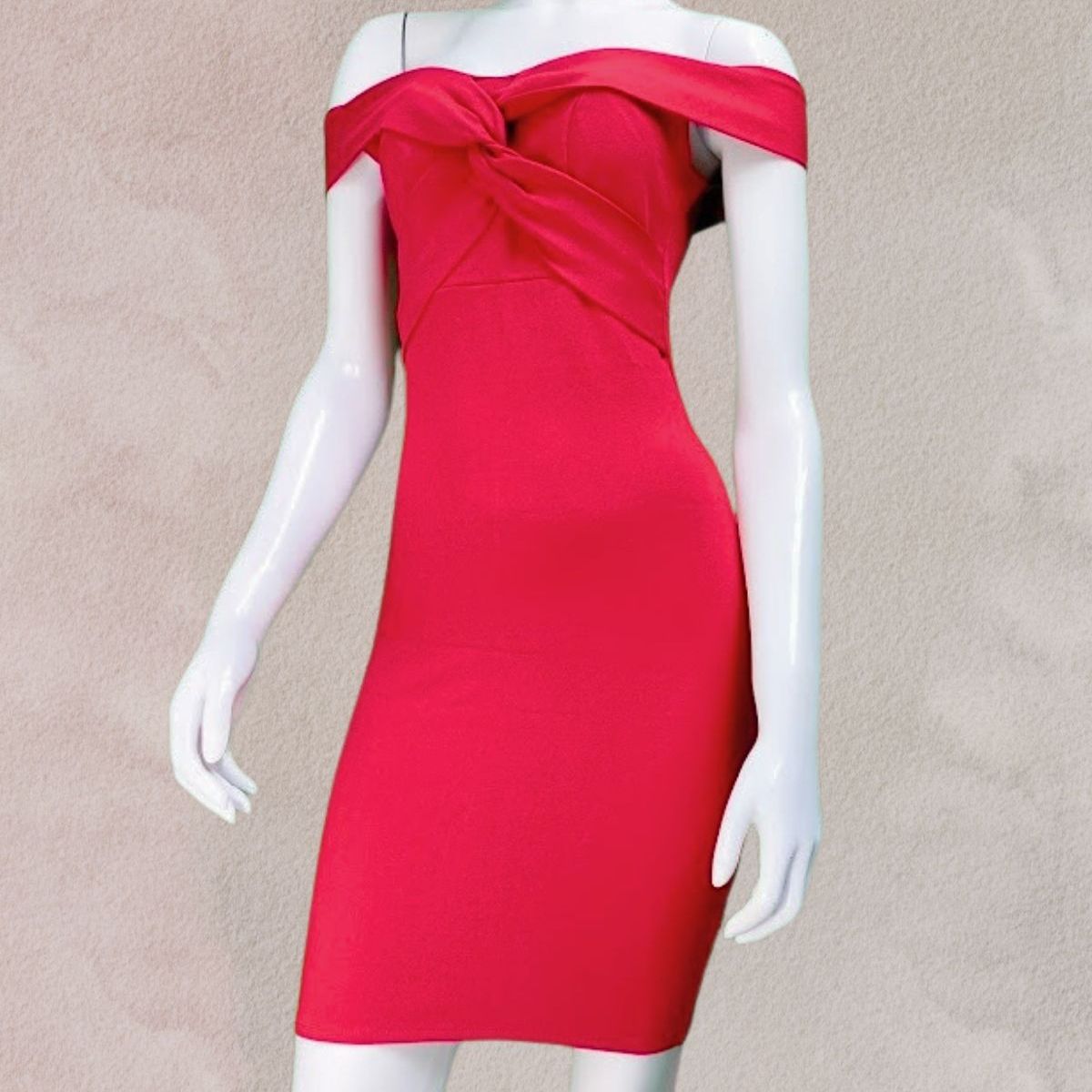 GENERICO - Vestido Casual Semilargo Moderno Luana Moda Mujer