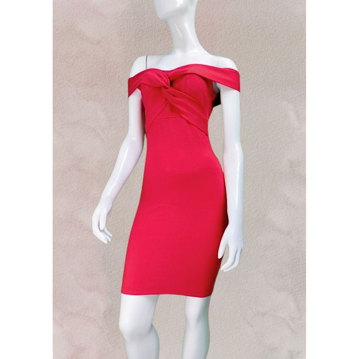 GENERICO - Vestido Casual Semilargo Moderno Luana Moda Mujer