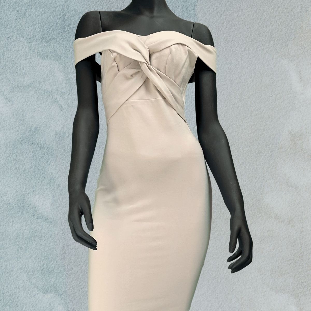 GENERICO - Vestido Casual Semilargo Moderno Luana Moda Mujer