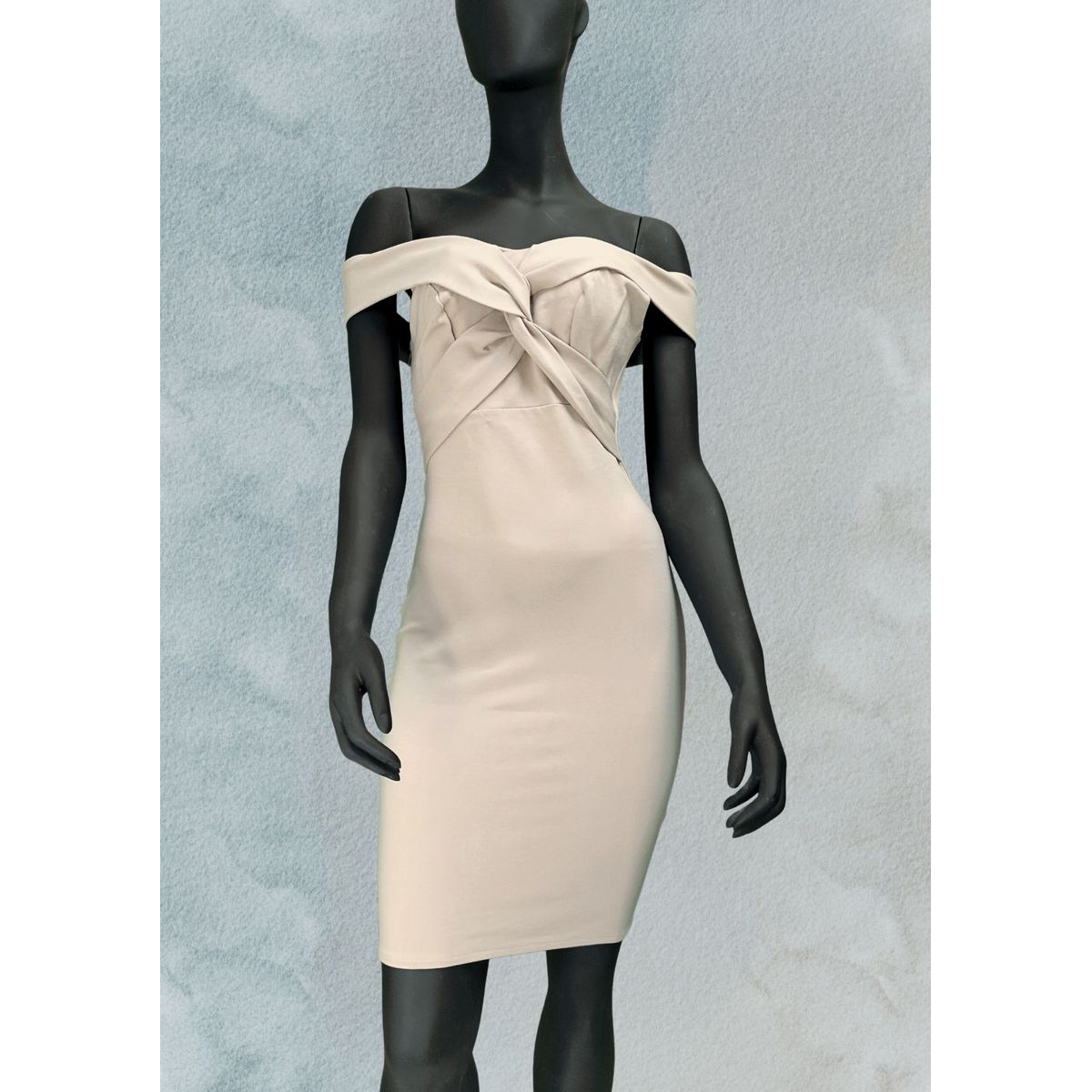 GENERICO - Vestido Casual Semilargo Moderno Luana Moda Mujer