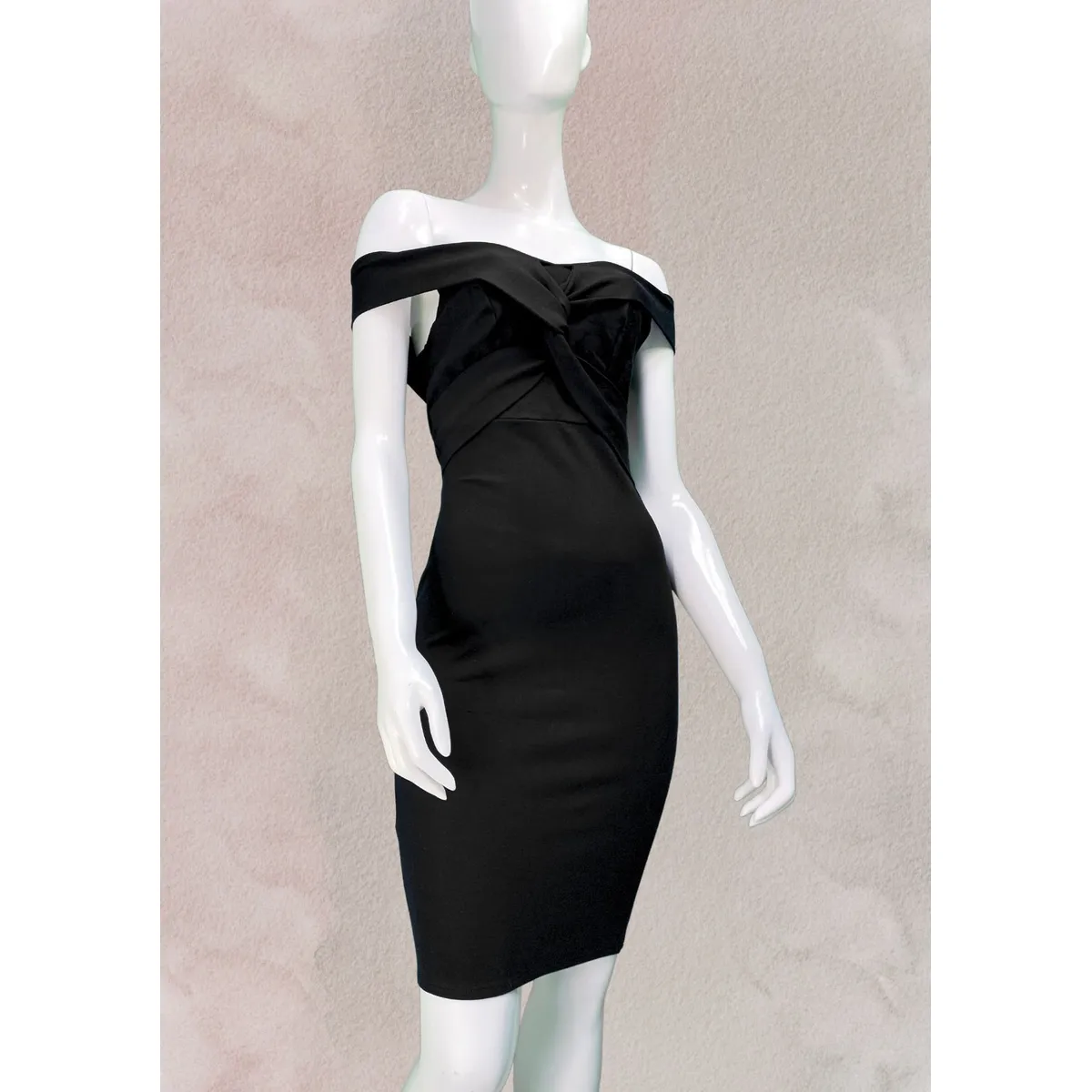 GENERICO - Vestido Casual Semilargo Moderno Luana Moda Mujer