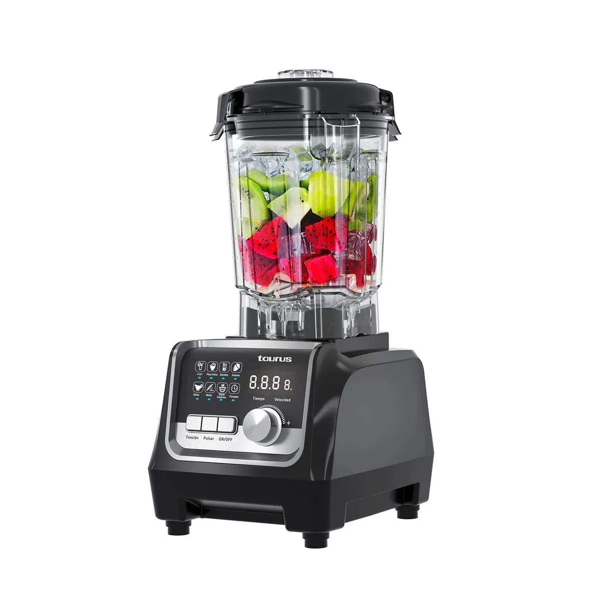 TAURUS - Licuadora 2L Elite Professional 1600W Negro