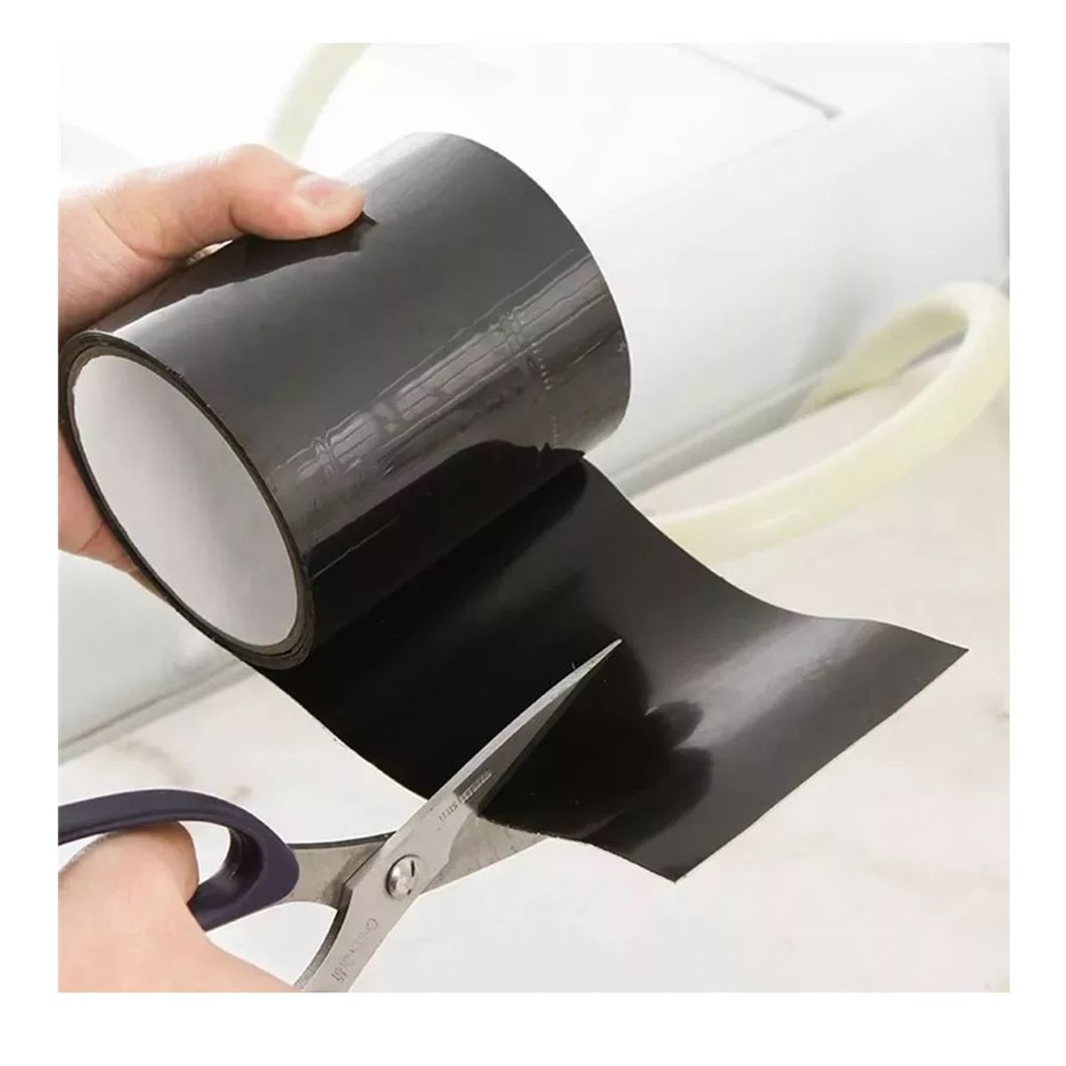 GENERICO - CINTA ADHESIVA IMPERMEABLE SUPERFUERTE PARA FUGAS GRANDE