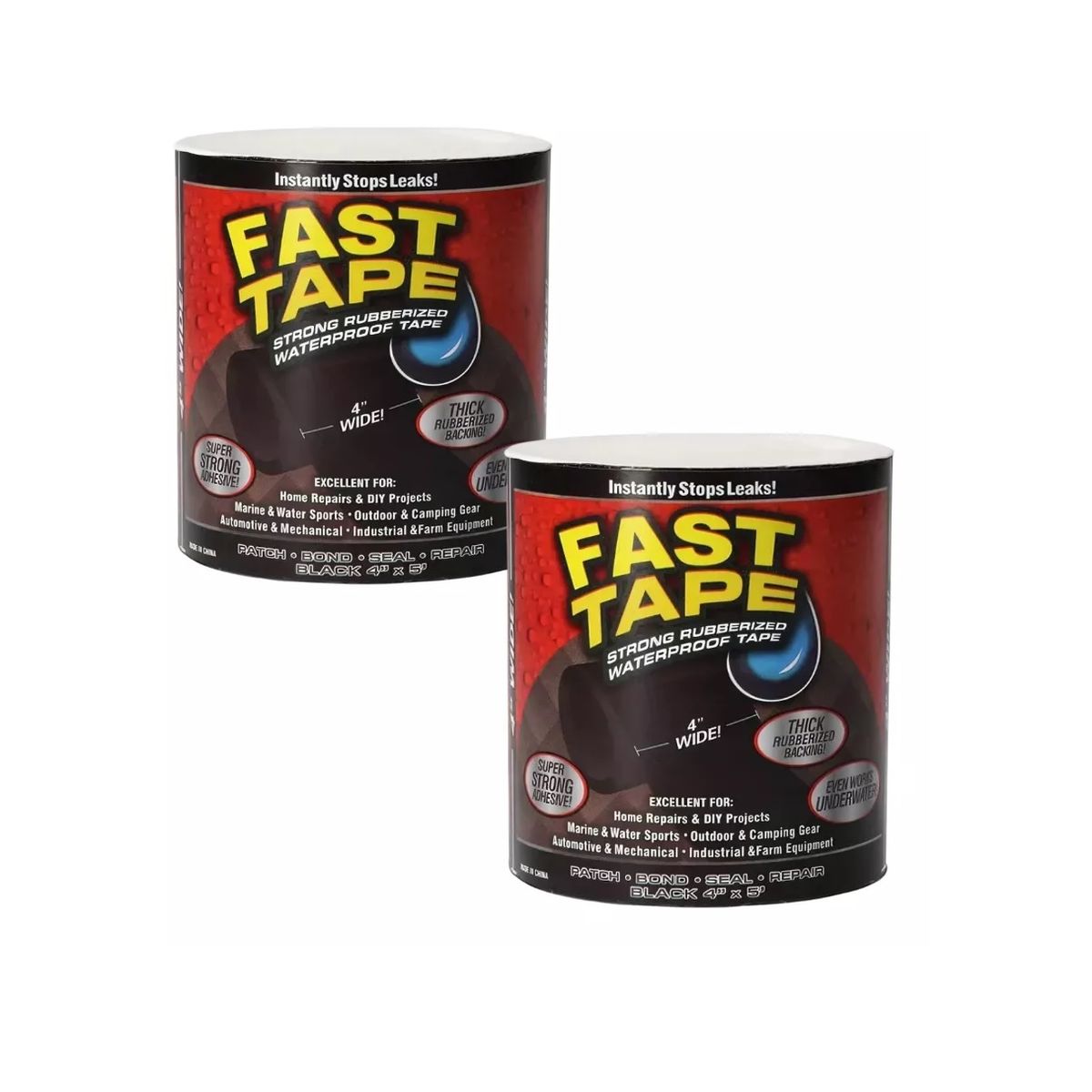 GENERICO - CINTA ADHESIVA IMPERMEABLE DE PVC PARA SELLAR FUGAS PEQUEÑO