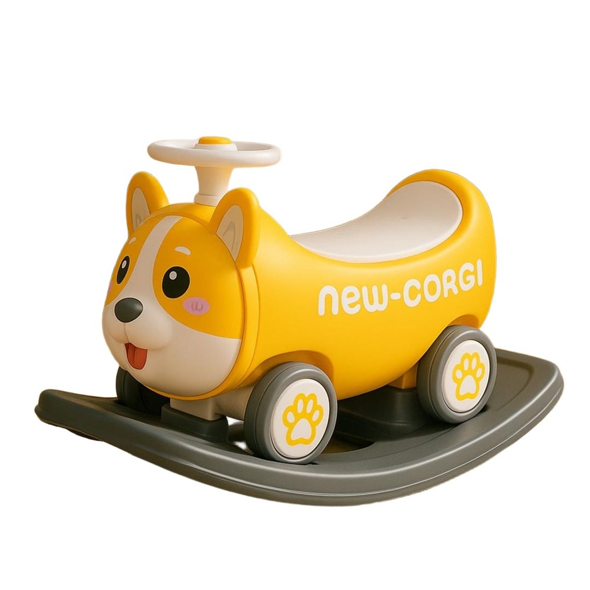 GENERICO - Carrito  Mecedora Balancin Naranja