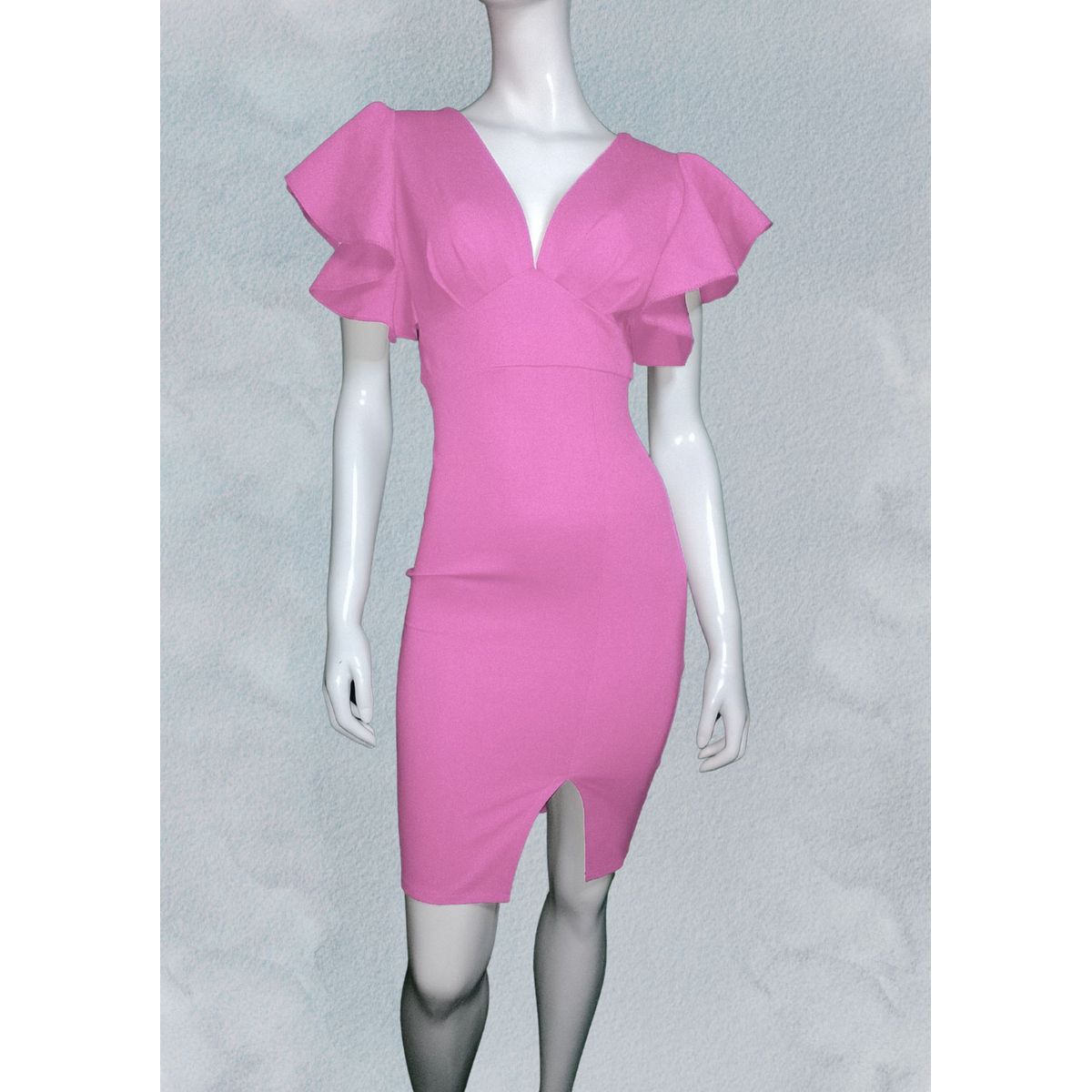 GENERICO - Vestido Casual Semilargo Moderno Yuli Moda Mujer