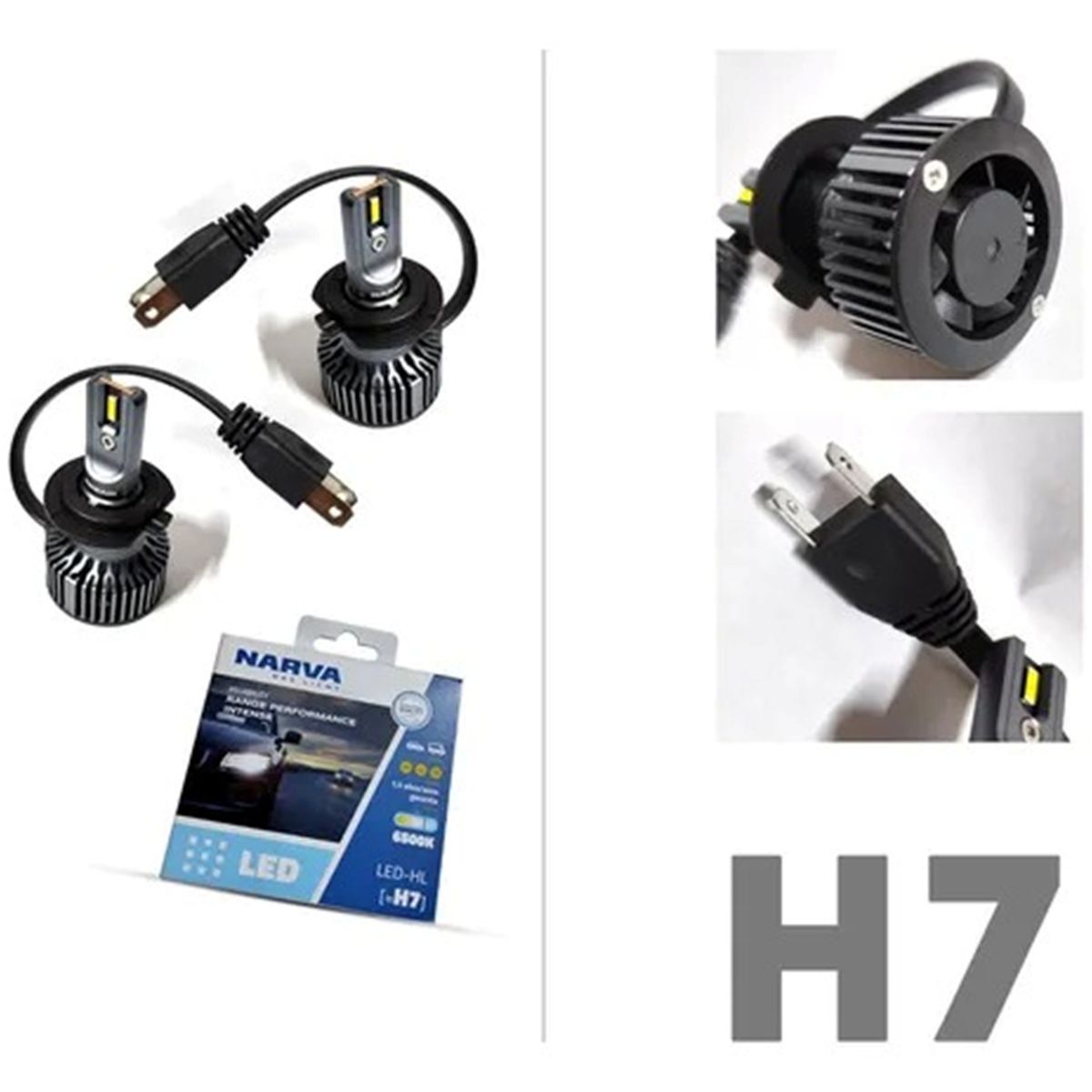 NARVA - Foco Narva Led Blanca H7 12v 24v 20w 6500k