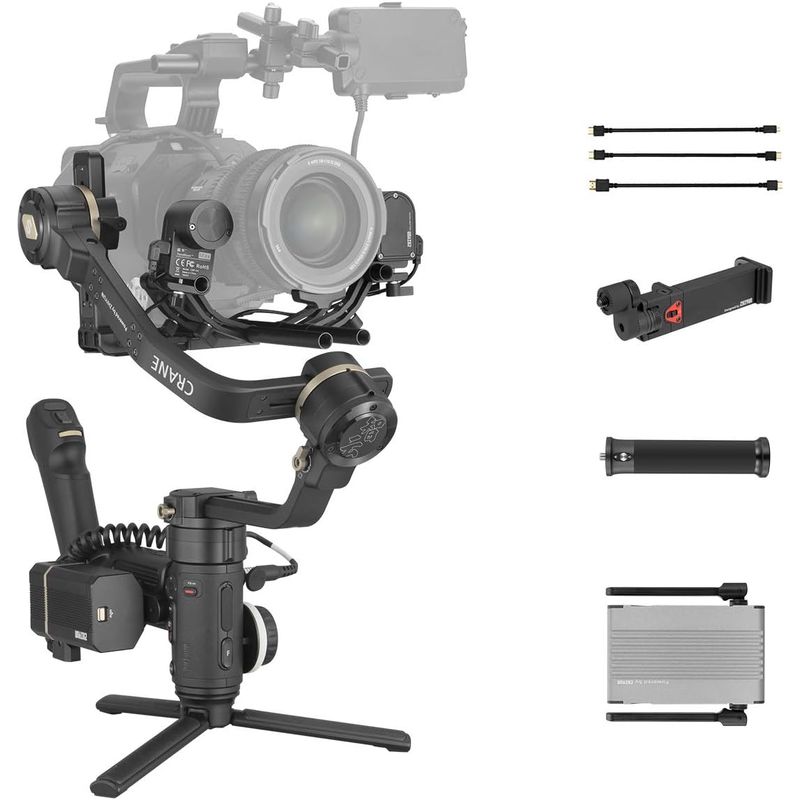 ZHIYUN - ZHIYUN CRANE 3S PRO - Soprota 6 Kg - Gimbal Estabilizador de cámaras