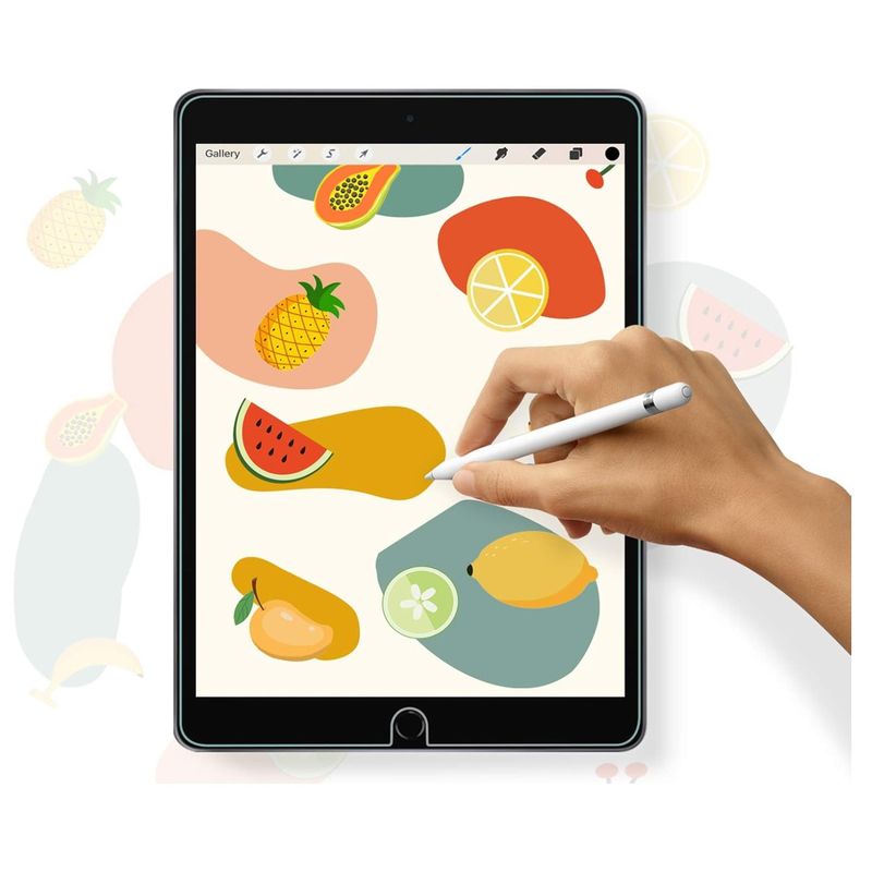 GENERICO - Mica vidrio para ipad 9, ipad 8, ipad 7 de 10.2 pulgadas 10,2