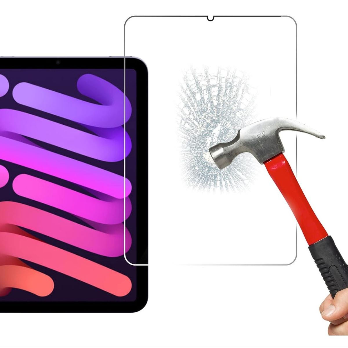 GENERICO - Mica vidrio para ipad mini 7, ipad mini 6 de 8.3 pulgadas 8,3