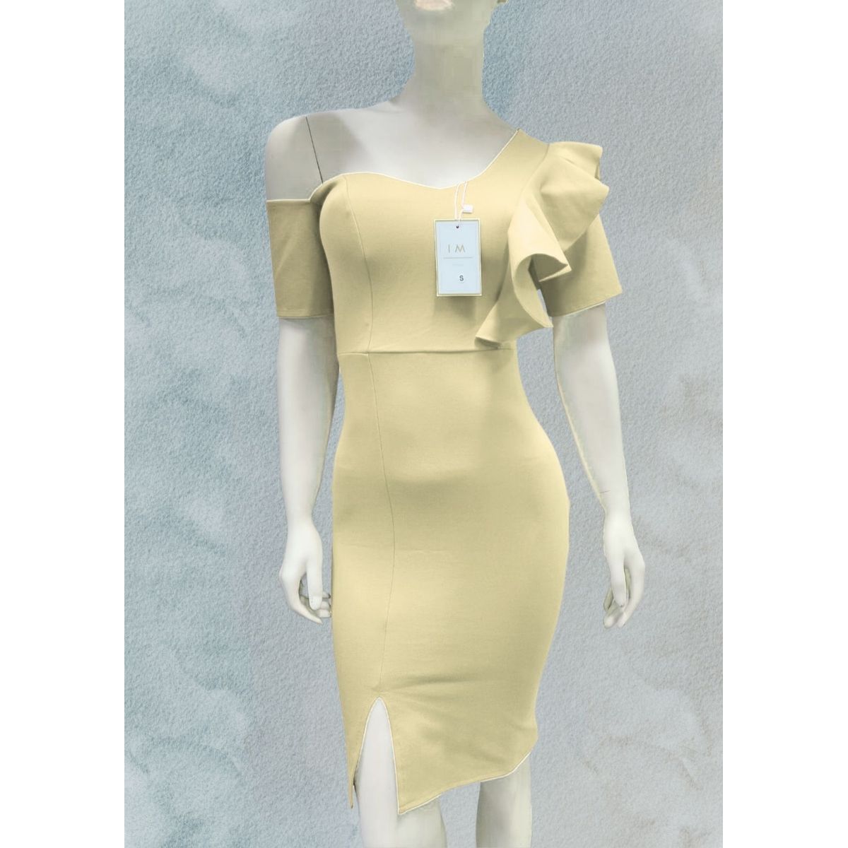 GENERICO - Vestido Casual Semilargo Moderno Leya Moda Mujer