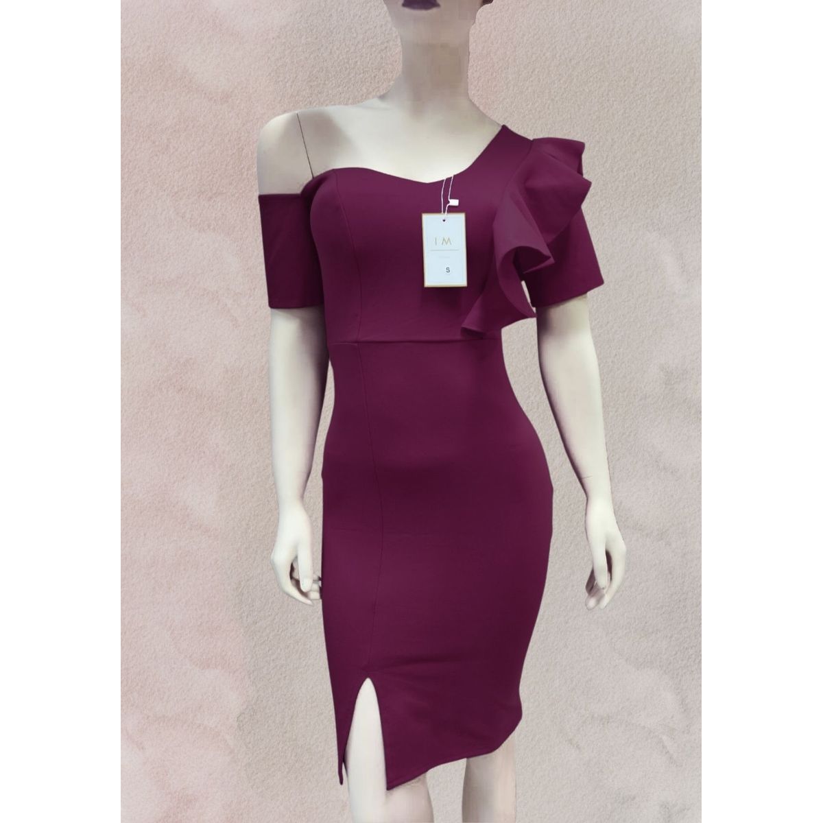 GENERICO - Vestido Casual Semilargo Moderno Leya Moda Mujer