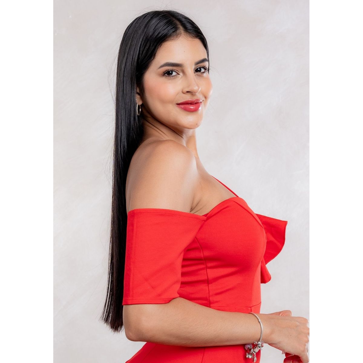 GENERICO - Vestido Casual Semilargo Moderno Leya Moda Mujer