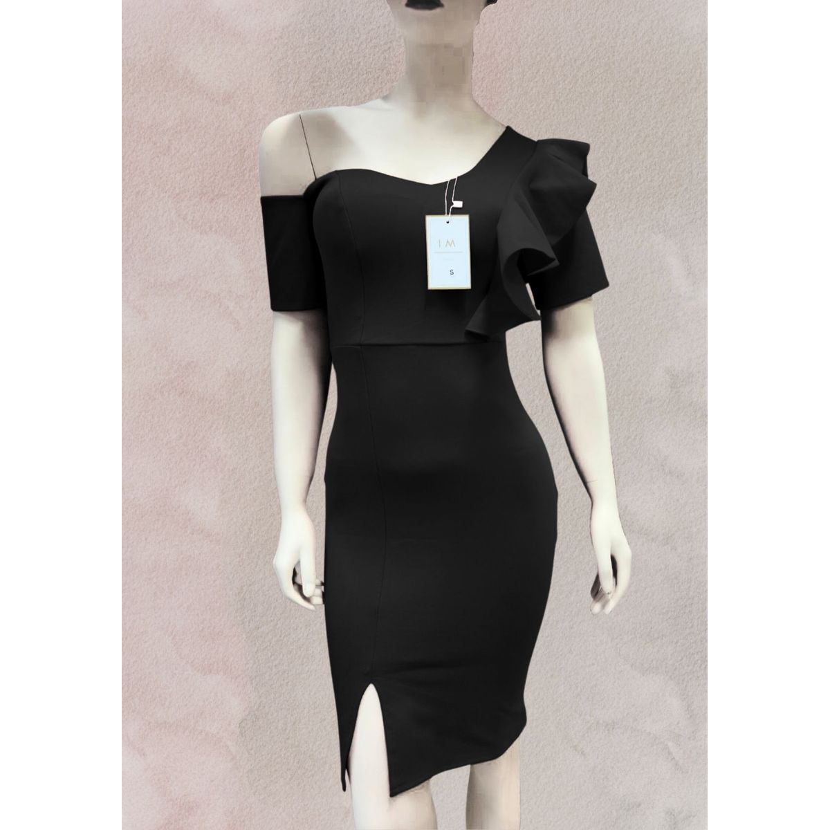 GENERICO - Vestido Casual Semilargo Moderno Leya Moda Mujer