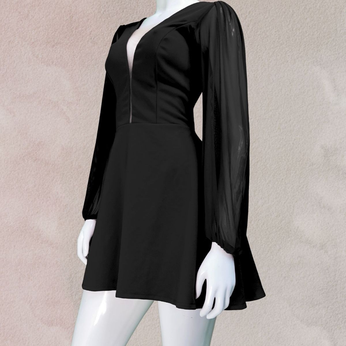 GENERICO - Vestido Corto Michelle Moda Mujer