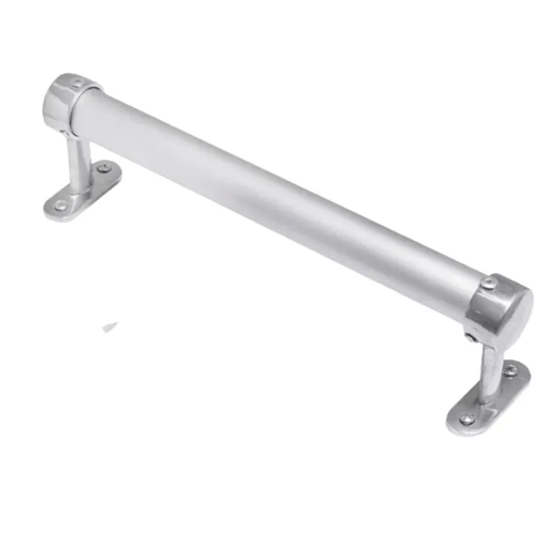 SALA FABULOSA - Tubo nacional graduable de cortina extendible de 1.0 a 2.0 mts - Plateado