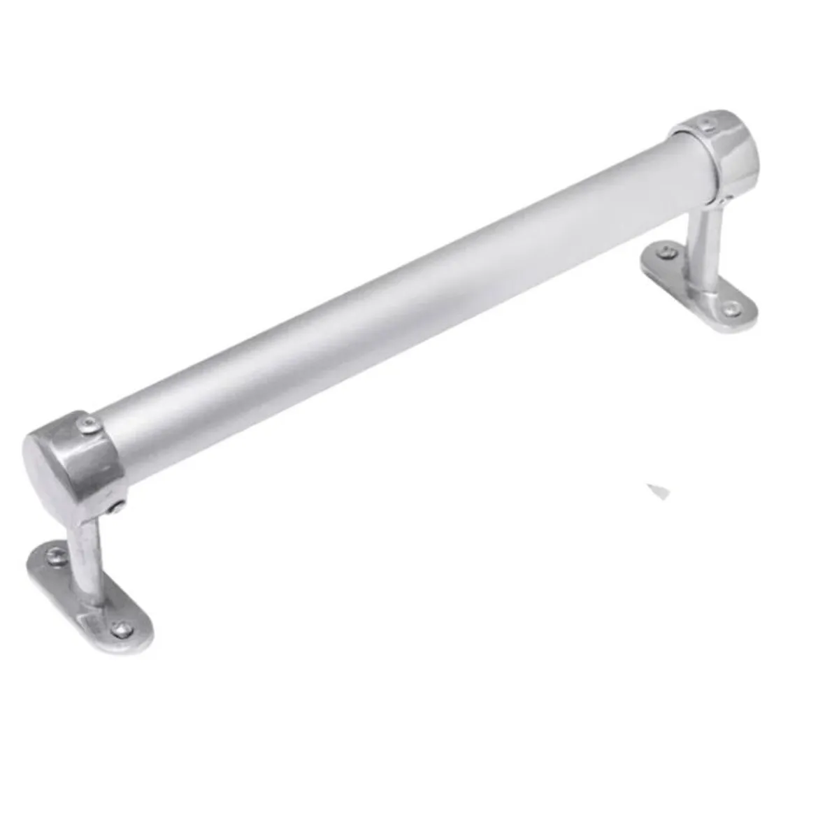 SALA FABULOSA - Tubo nacional graduable de cortina extendible de 1.0 a 2.0 mts - Plateado