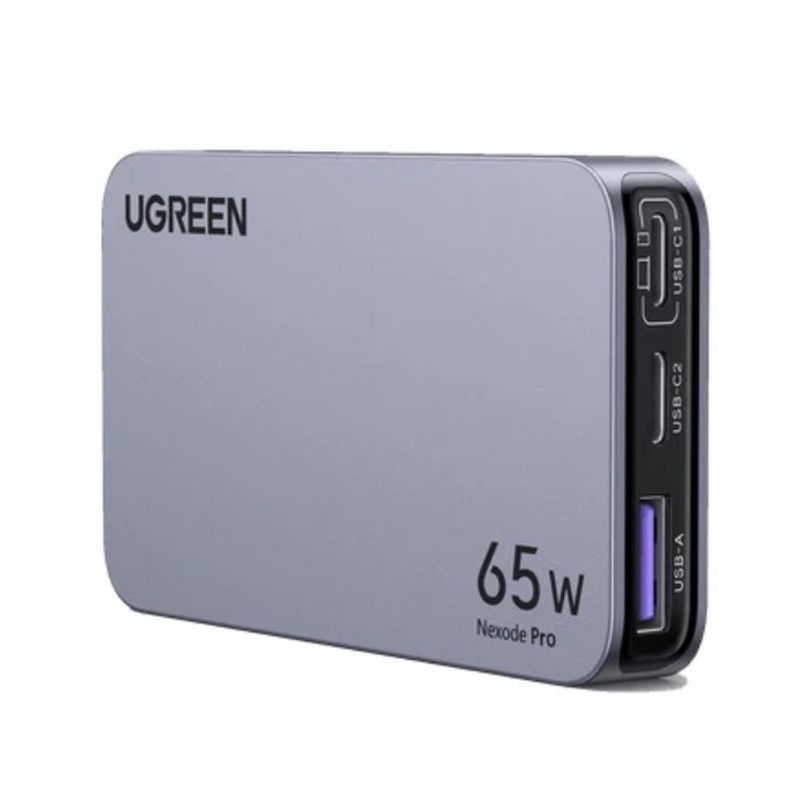 UGREEN - Cargador Nexode Pro 65w 3-puertos Gan Ultra Slim Ugreen