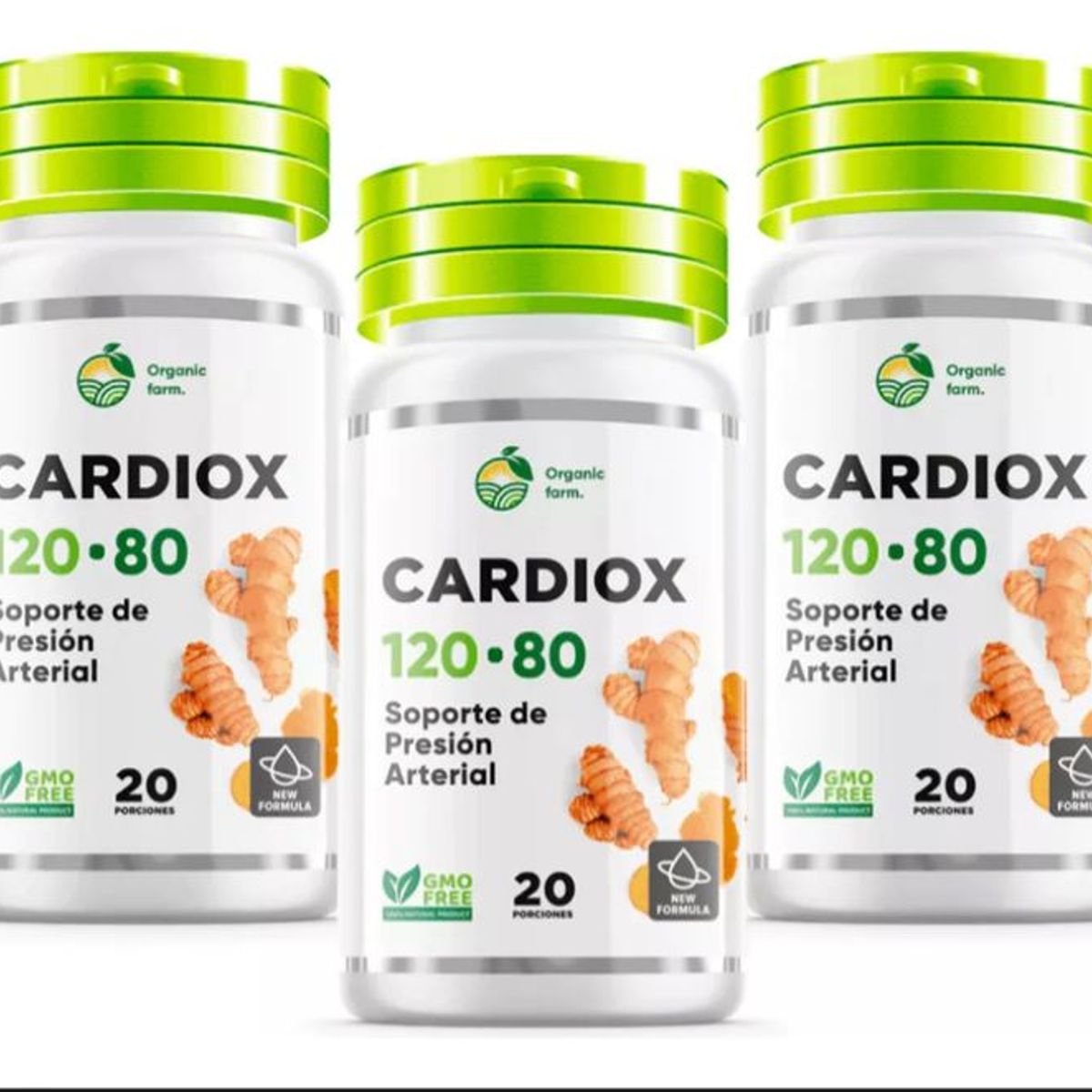 GENERICO - CARDIOX SUPLEMENTO NATURAL PACK X3