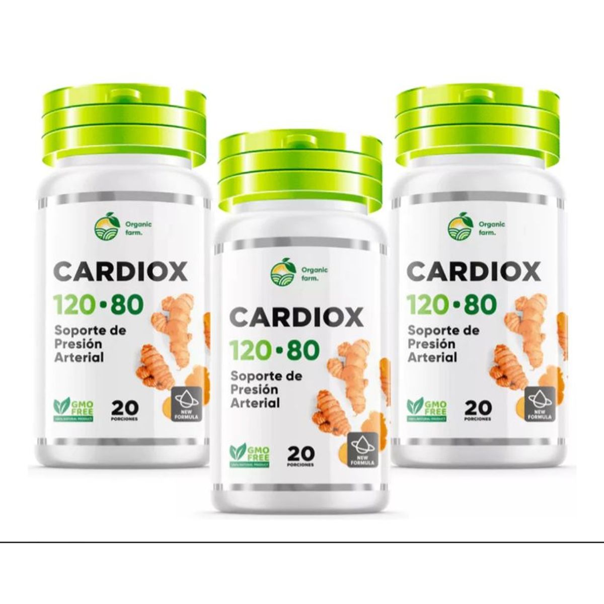 GENERICO - CARDIOX SUPLEMENTO NATURAL PACK X3