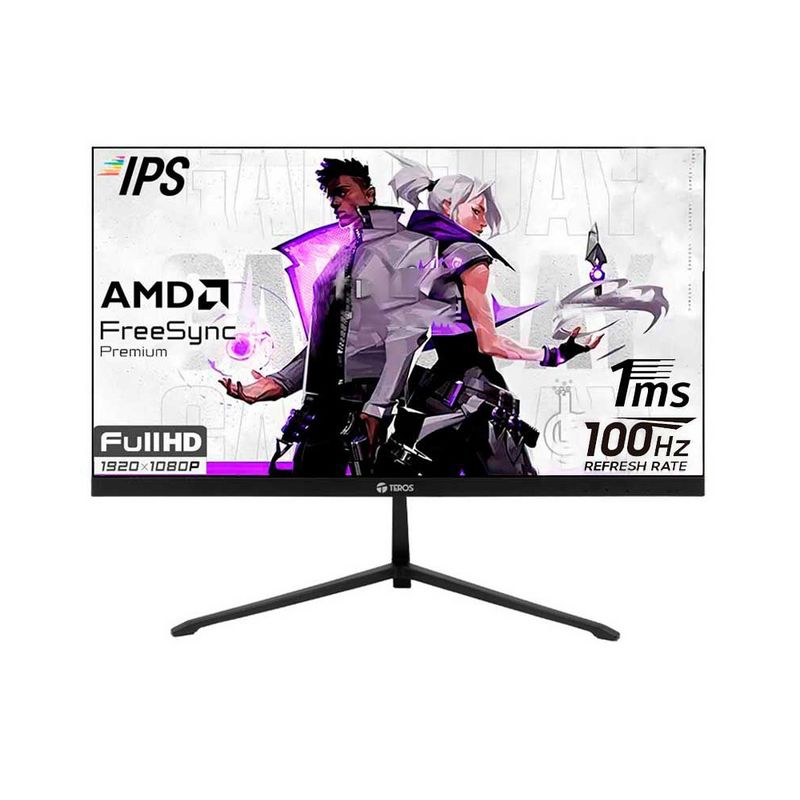 TEROS - Monitor 100HZ 1MS IPS 21.5 TEROS 1920x1080 Full HD  HDMI VGA FREESYNC