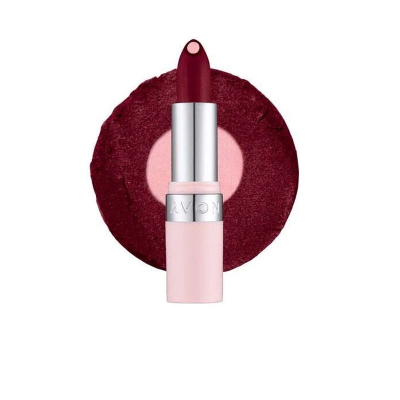 AVON - Labial con acido Hialuronico Hydramatic Color Hydra Garnet