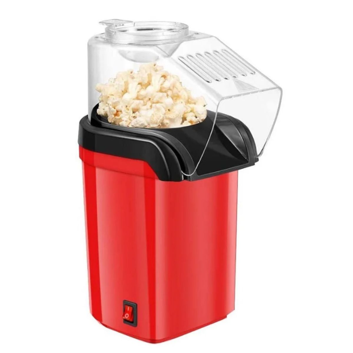 GENERICO - Maquina Pop Corn Canchita Palomitas de Maíz Sin Aceite Rojo