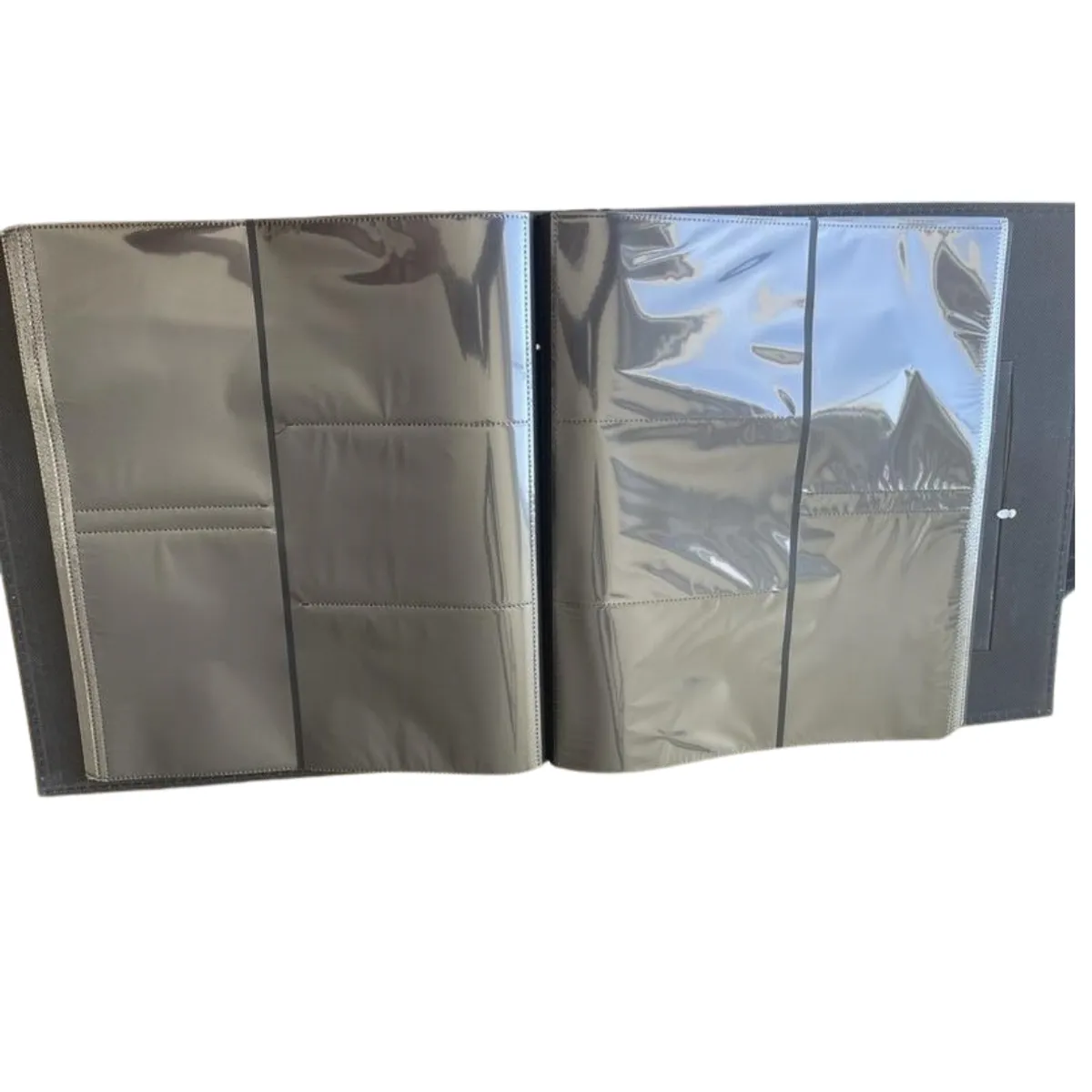 GENERICO - Album de Cuero Sintético Texturado para 500 fotos en tamaño jumbo o 10x15 BLANCO