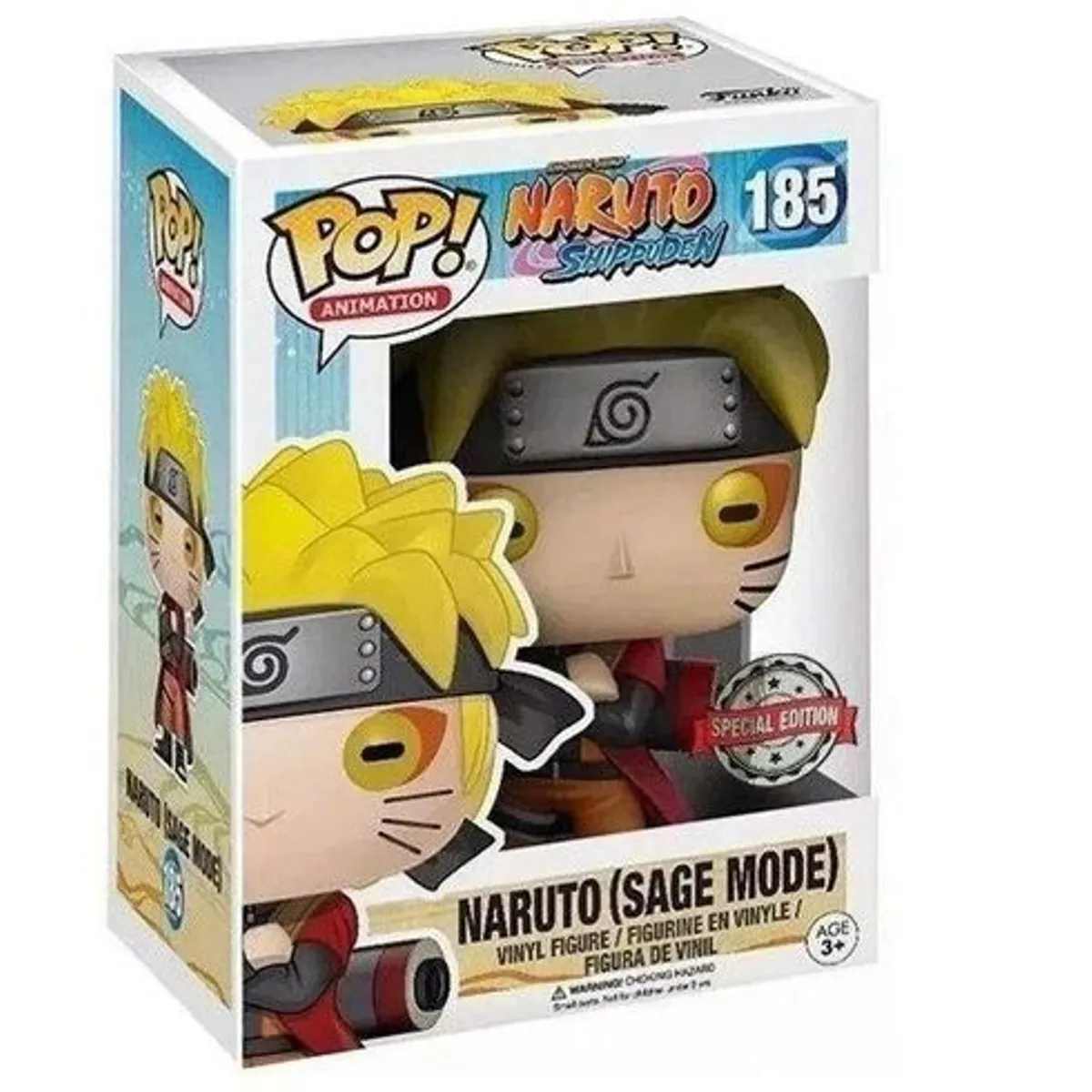 FUNKO - Funko Pop Naruto Modo Sabio 185 Naruto Shippuden