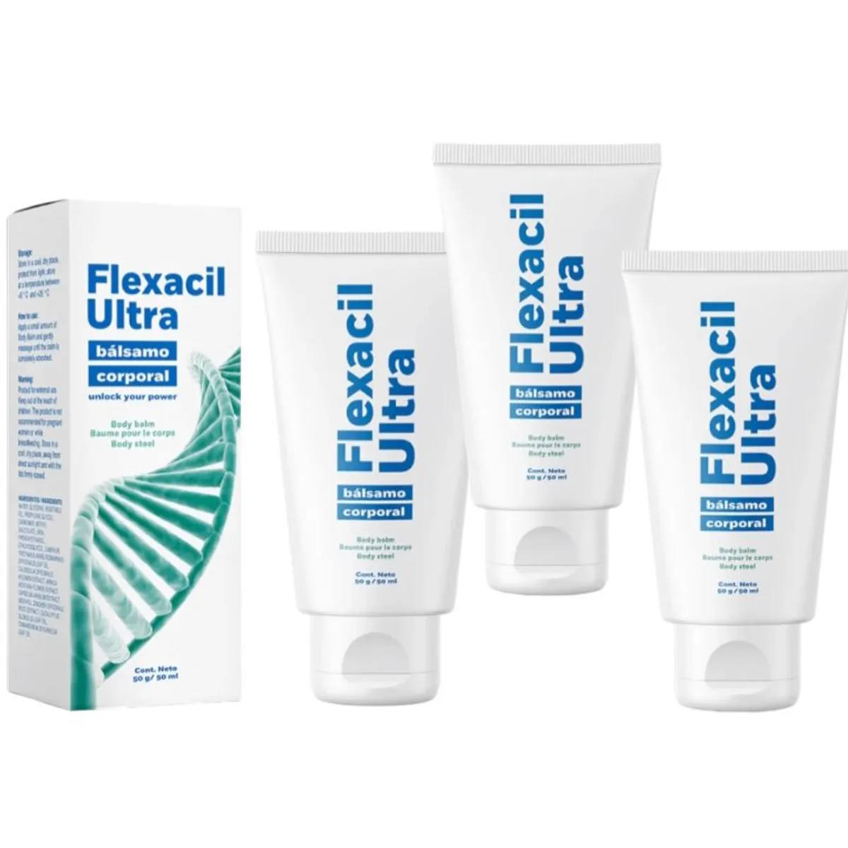 GENERICO - FLEXACIL ULTRA EN CREMA PACK - X3