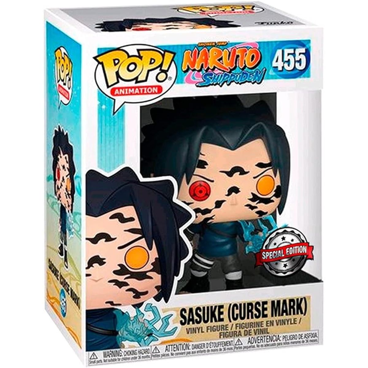 FUNKO - Funko Pop Sasuke 455 Naruto Shippuden