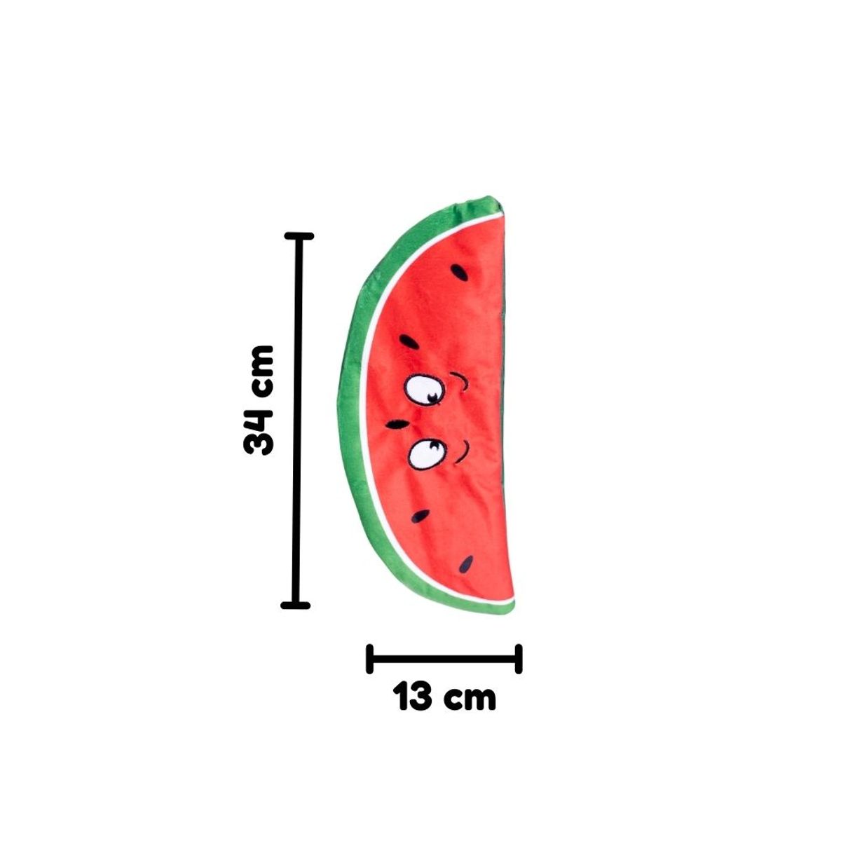 GENERICO - Peluche De Verano Con Sonido De Bolsa - Sandía
