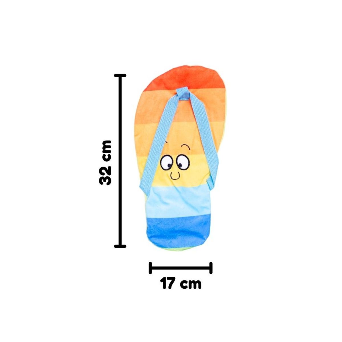 GENERICO - Peluche De Verano Con Sonido De Bolsa - Sandalia