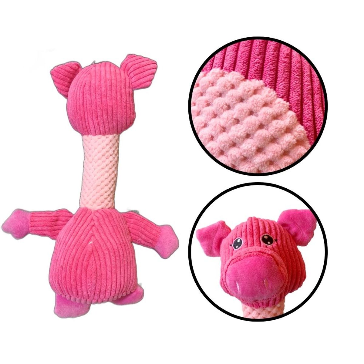 GENERICO - Peluche Grande Cuello Largo - Cerdo