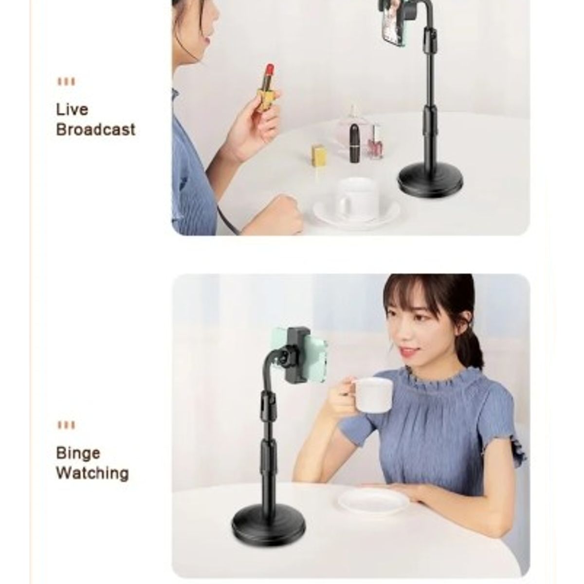 GENERICO - Soporte para celular antideslizante fuerte