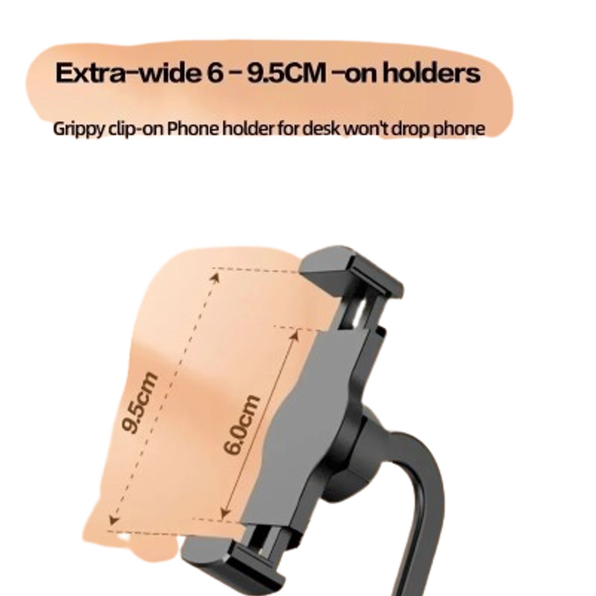 GENERICO - Soporte para celular antideslizante fuerte