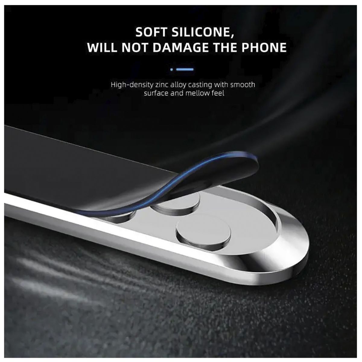 GENERICO - Soporte Celular Magnético Plano para Dispositivo Movil MS